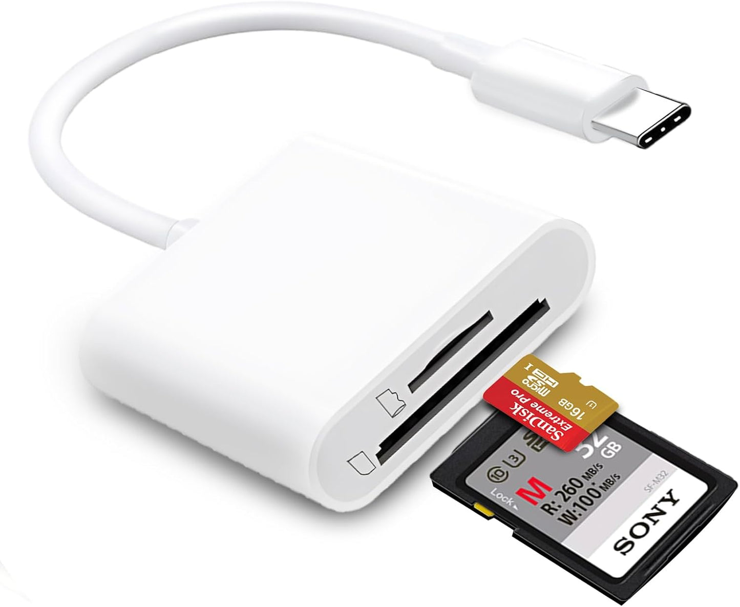 MTIQHS USB-C SD Card Reader: Trail Camera Viewer