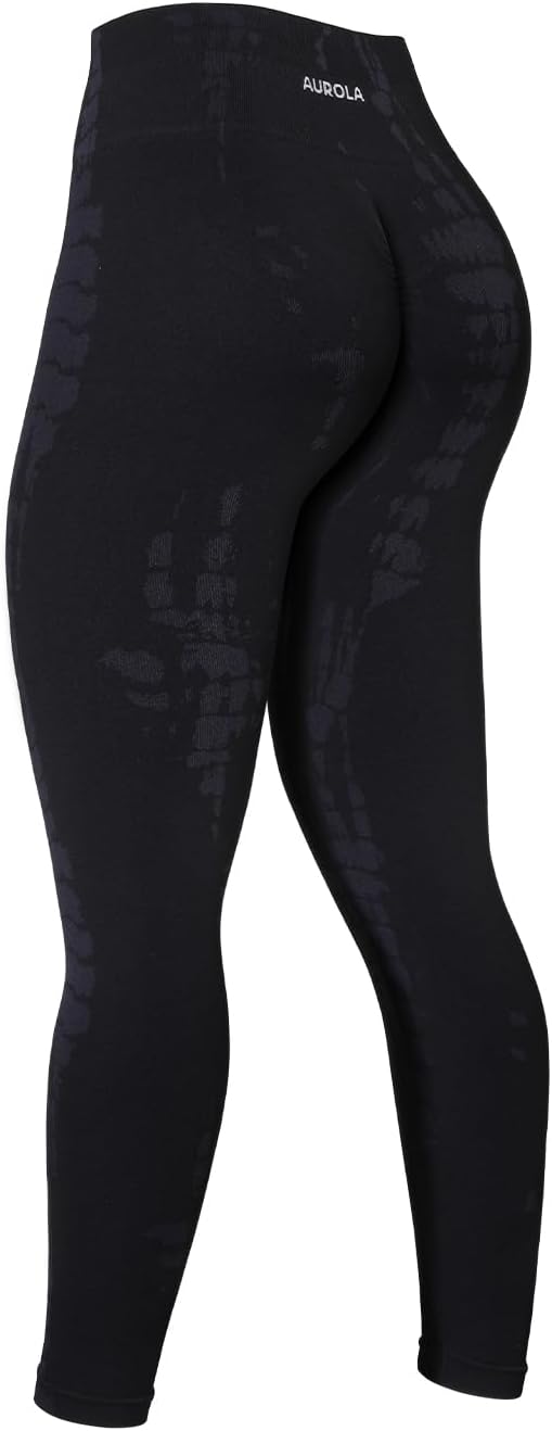 AUROLA Serpent Snake Seamless Scrunch Workout Leggings Review