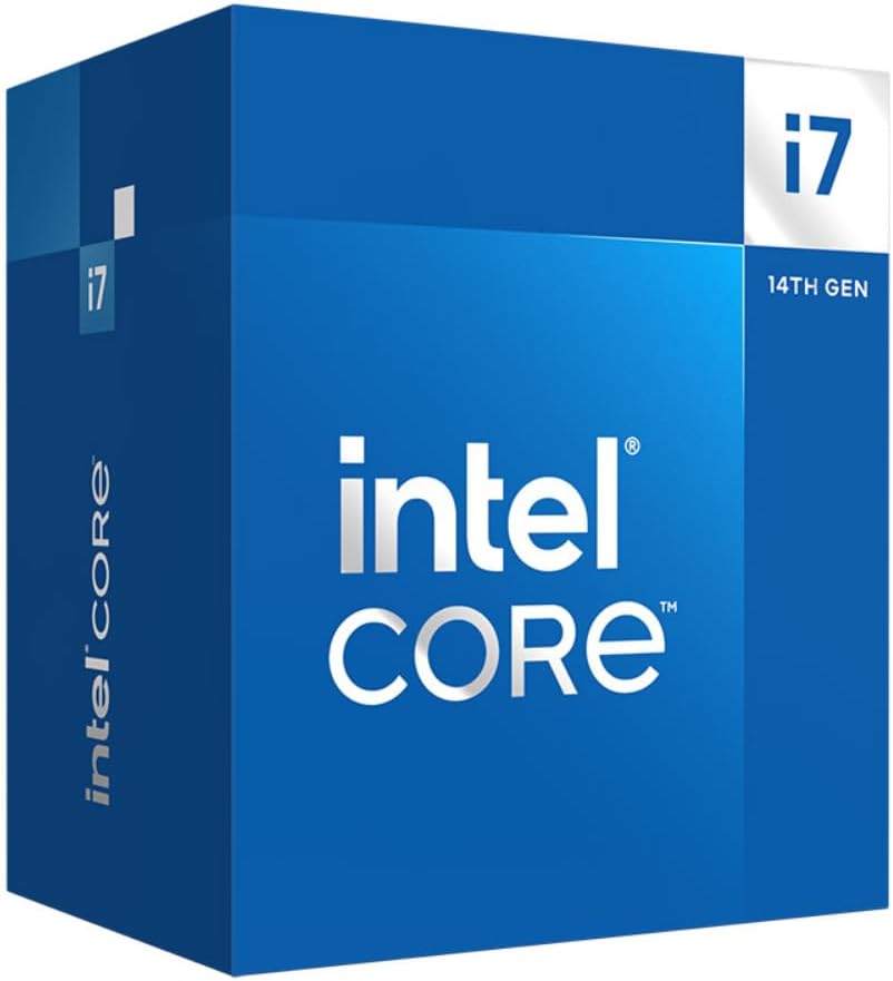 Intel Core i7-14700 Desktop Processor with 20 Cores and 5.4 GHz