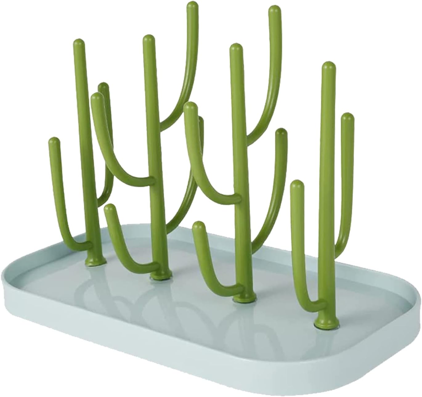 Detachable Baby Bottle Drying Rack - Green