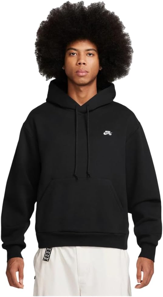 Nike SB Men's Black Fleece Skate Hoodie - Size Large
