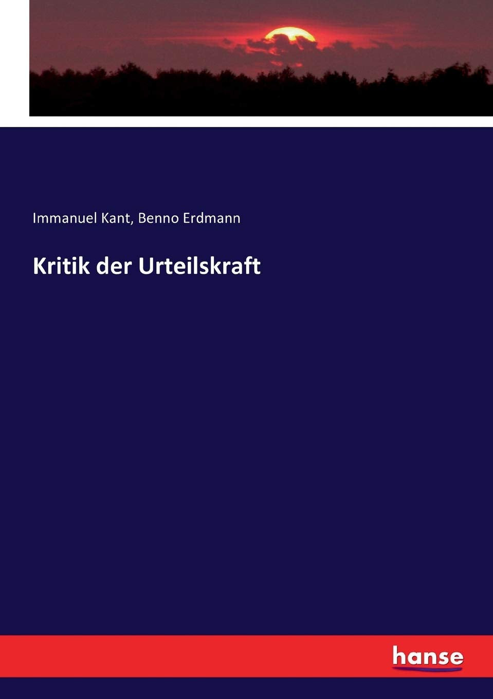 Kritik der Urteilskraft German Edition by Immanuel Kant Review
