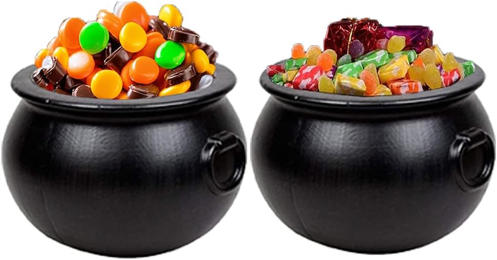 PMU Large Halloween Cauldron - Perfect for Spooky Celebrations