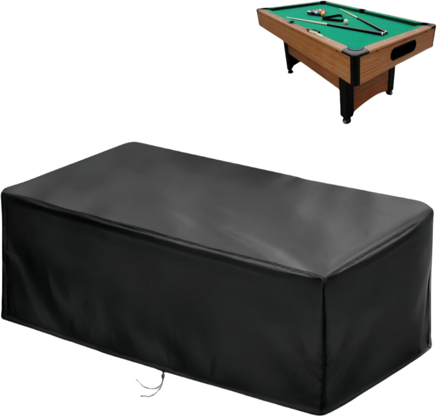 2025 Upgraded FabricSaking 8 Ft Pool Table Cover Waterproof