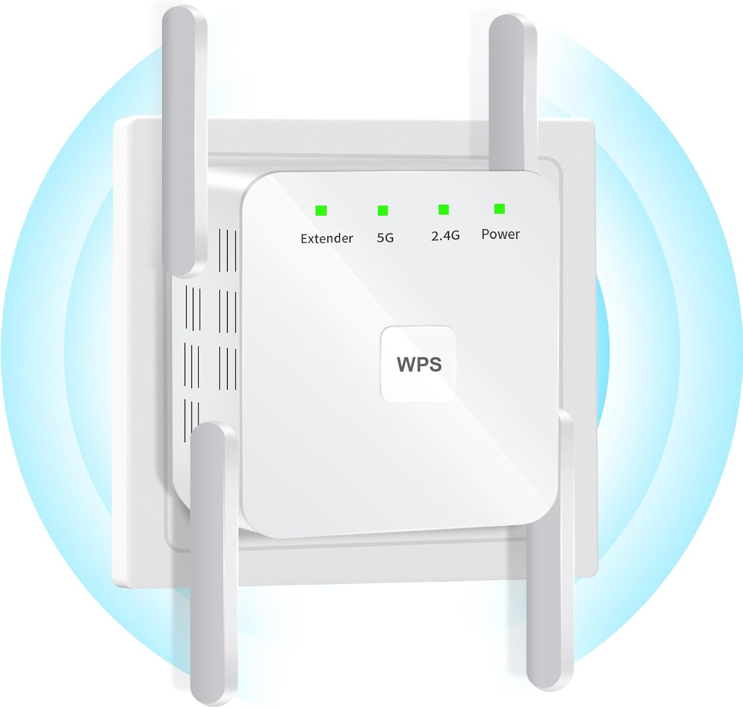 WiFi Extender Signal Booster for 7000 Sq.ft Coverage and 20 Devices