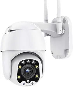 Alptop Outdoor PTZ WiFi IP Security Camera with Night Vision