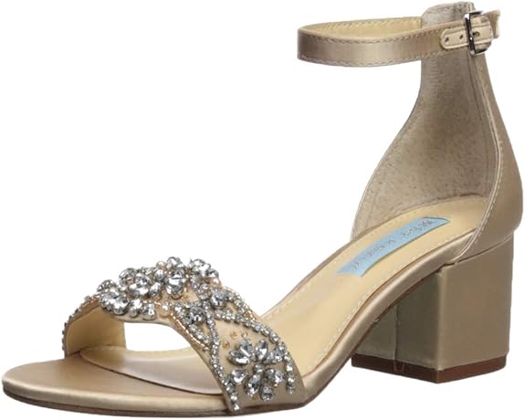 Betsey Johnson Women's Sb-Mel Heeled Sandal for Stylish Comfort