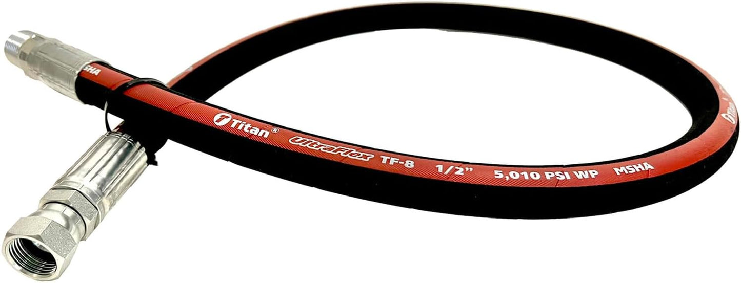 FA-UFW6-JIC-NPT 72 Inch Ultraflex Hose Assembly for High Pressure