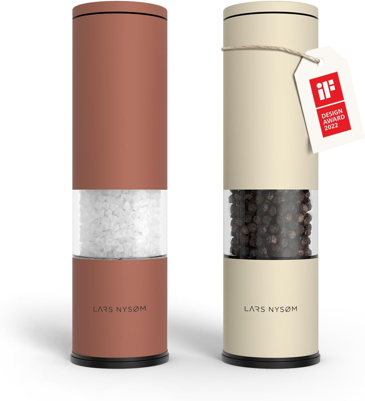LARS NYSM Salt and Pepper Grinder Set for Every Kitchen Need