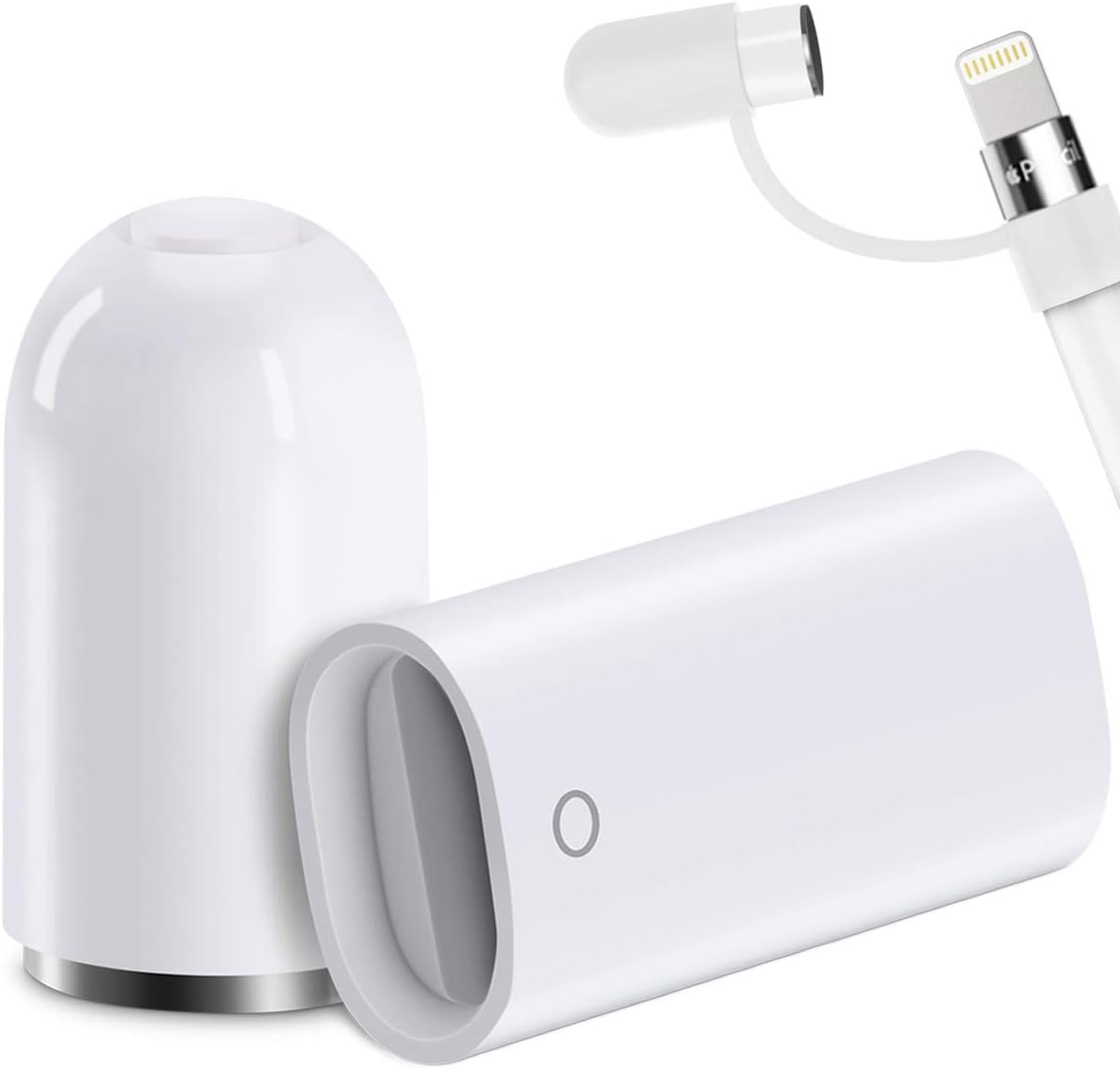 Apple Pencil 1st Gen Charger Adapter + Cap Holder