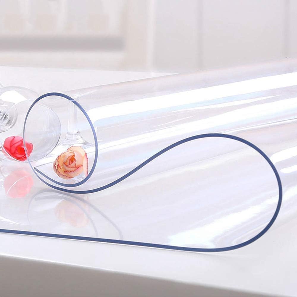 NECAUX Custom 44 x 72 Inch Clear Table Cover Protector Review