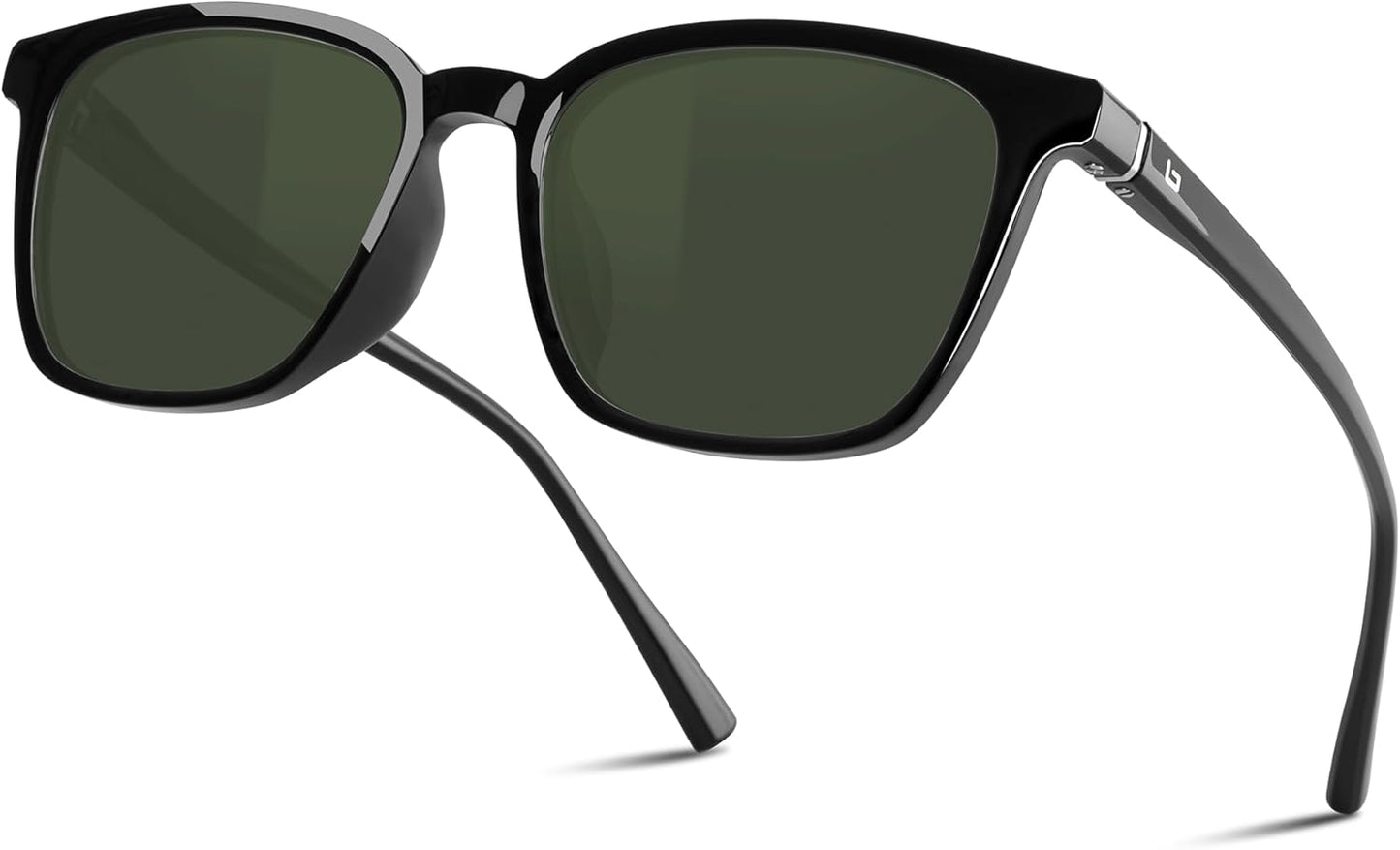 Scratch-Resistant Polarized Sunglasses with Corning Glass Lenses