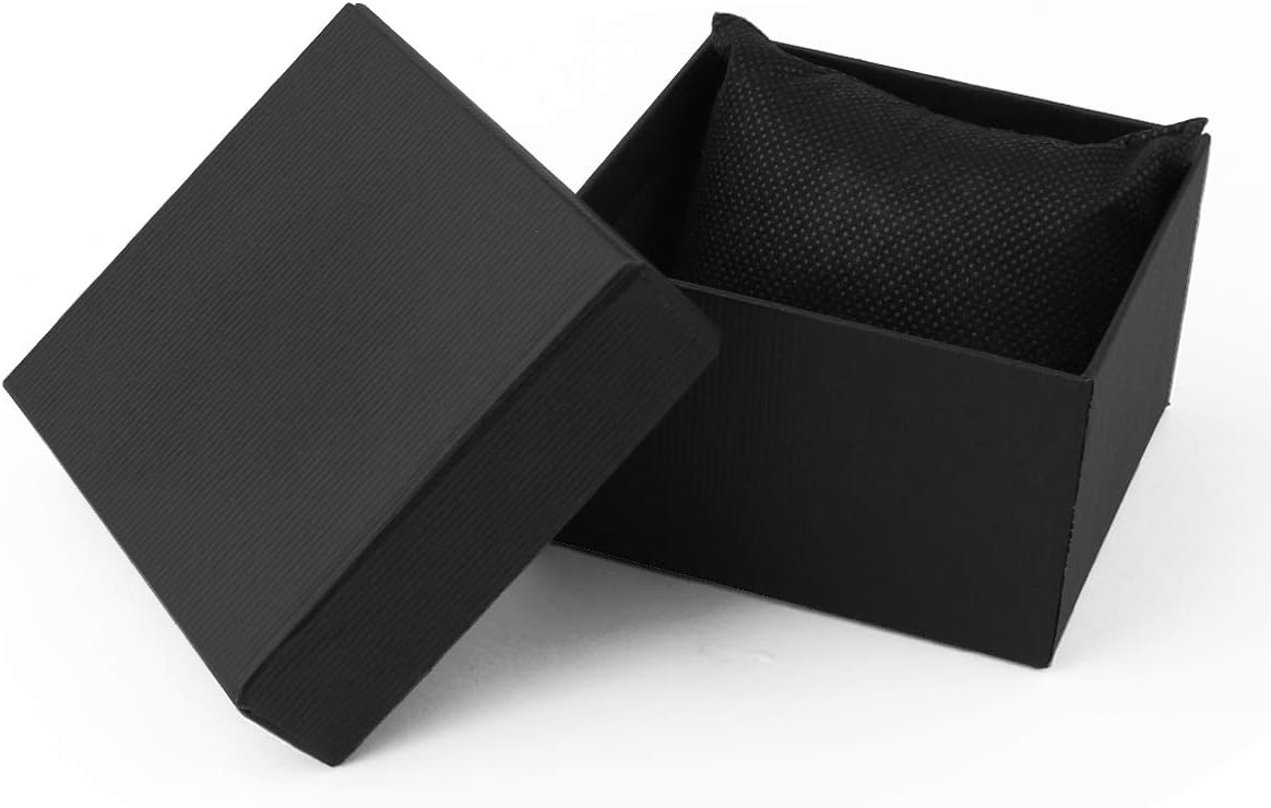 Premium Black Watch Gift Box Set - 12 Pack