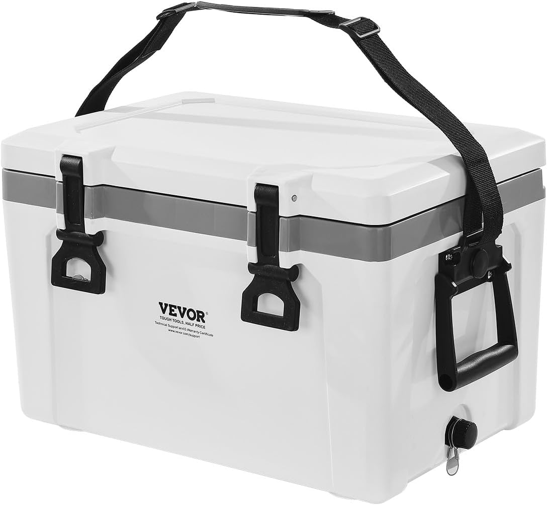 VEVOR Portable Cooler with Ice Retention for Family Picnics