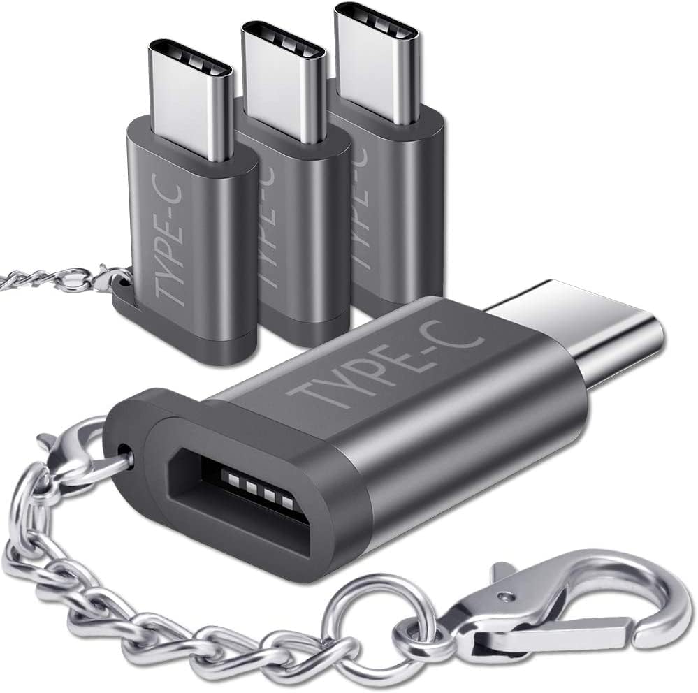 Fast Charging 4-Pack USB-C Adapters by JSAUX