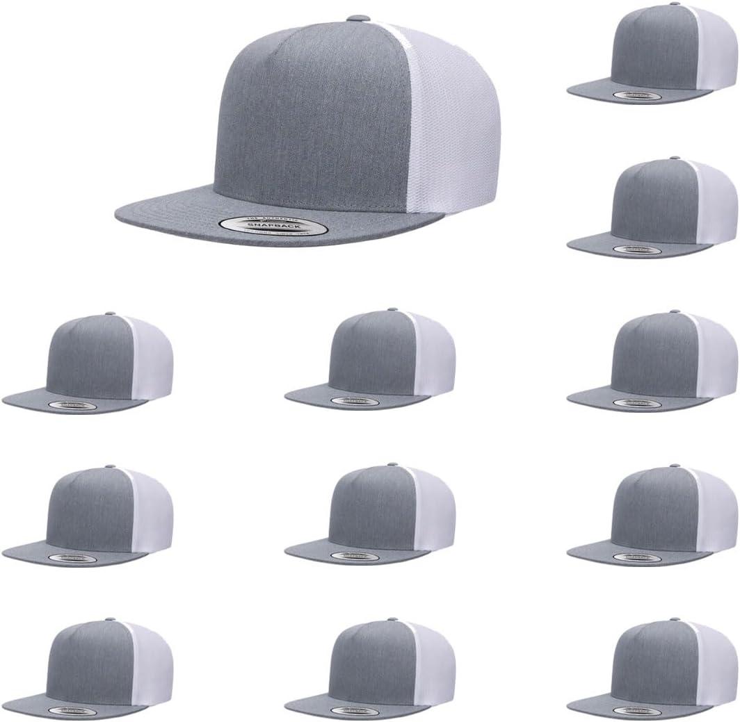 Yupoong 5-Panel Classic Trucker Cap for Ultimate Comfort