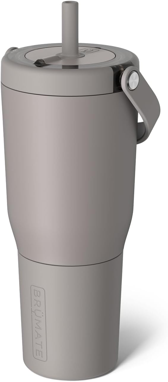 BruMate Resa 35oz Leakproof Travel Tumbler with Handle & Straw