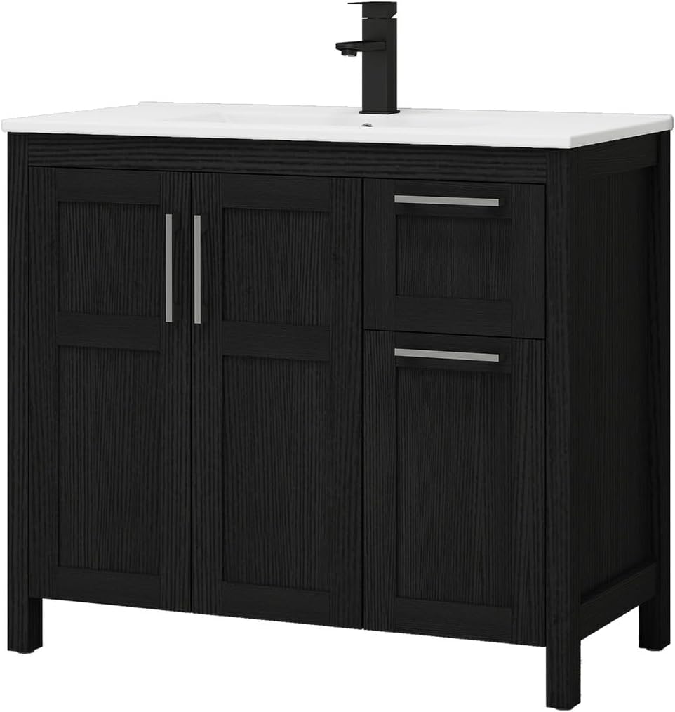 36 Inch Bathroom Vanity with Sink Combo for Modern Spaces