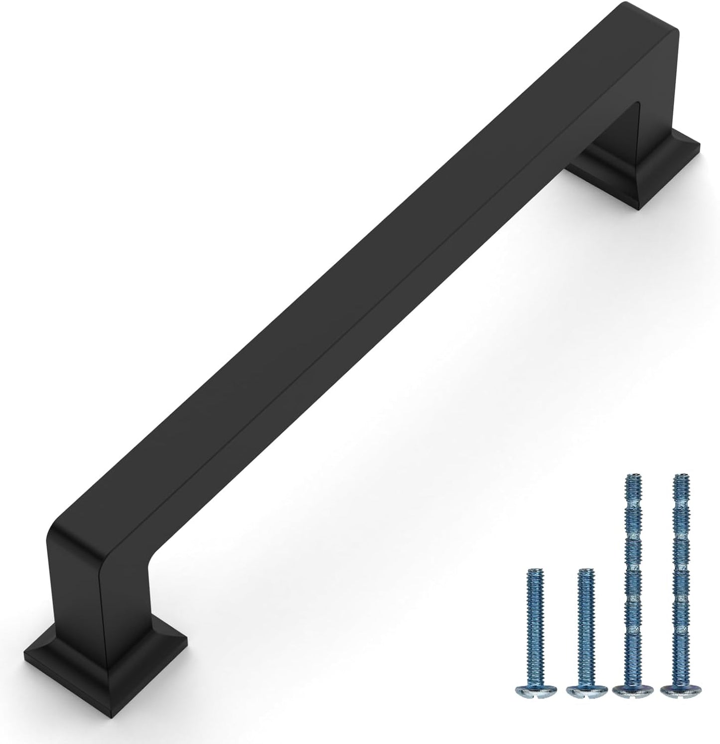 10 Pack 5 Inch Matte Black Cabinet Handles for Kitchen Cabinets