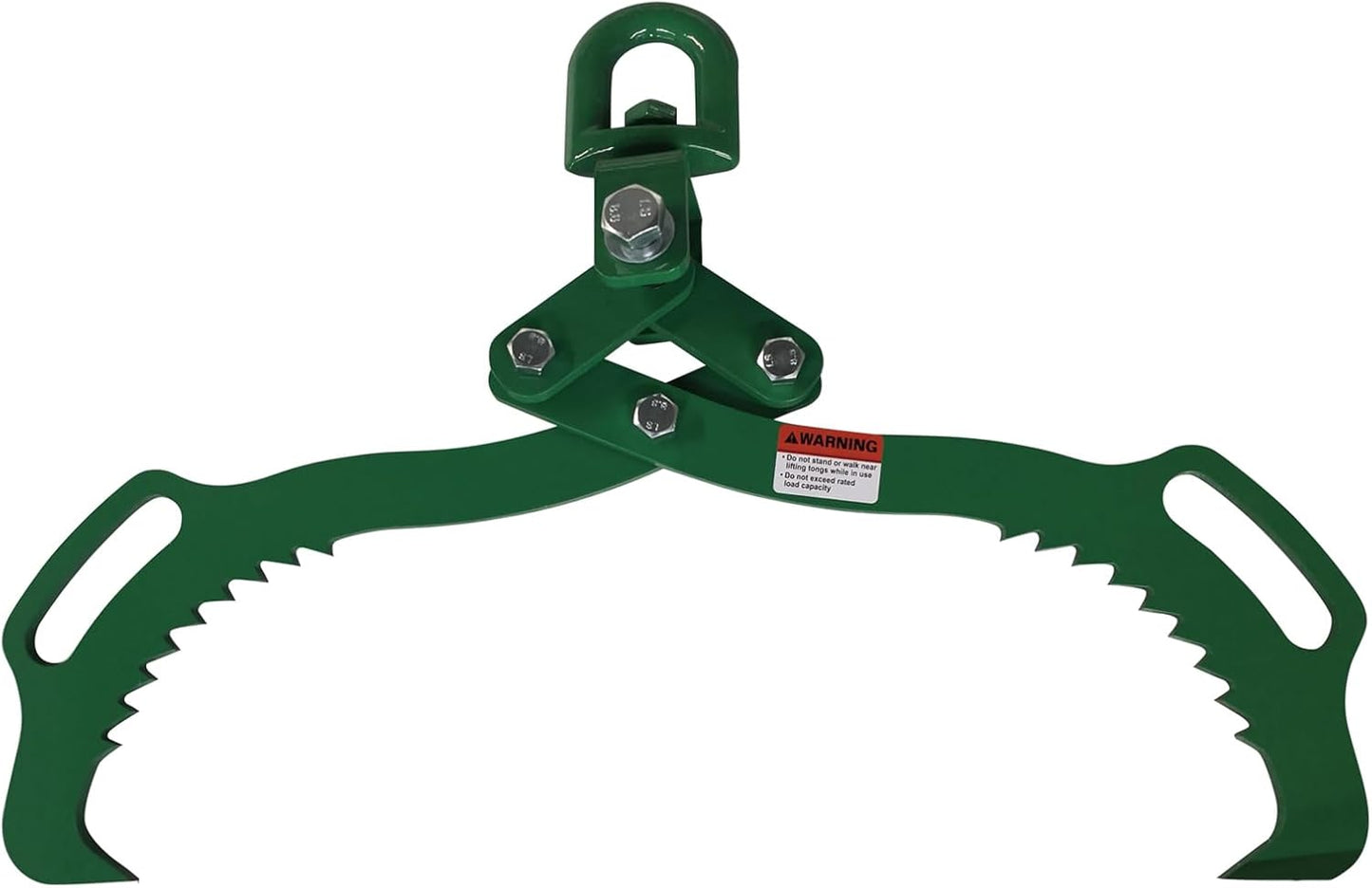 2 Serrated 18in Swivel Claw Hook for Heavy Duty Log Lifting