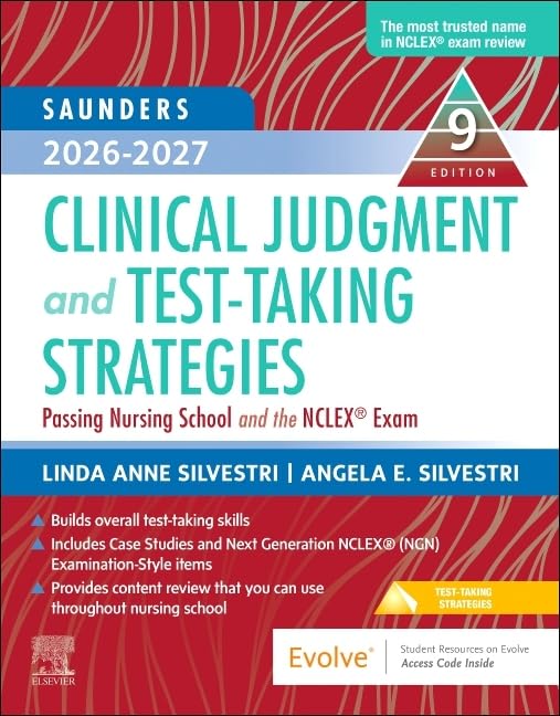 Saunders Clinical Judgment and Test-Taking Strategies for NCLEX