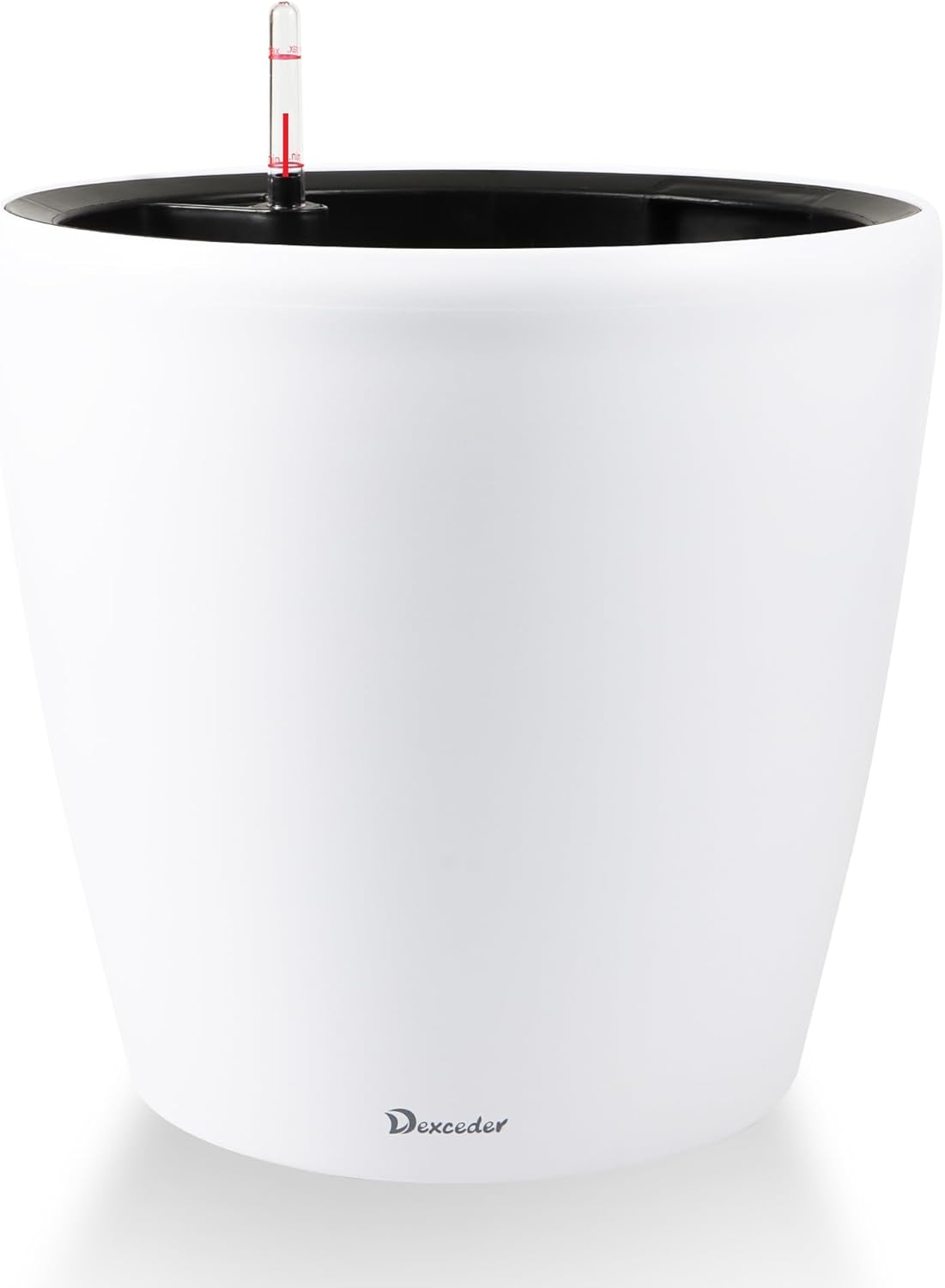 Dexceder 15x14 Self Watering Planter with Wheels for Indoor Use