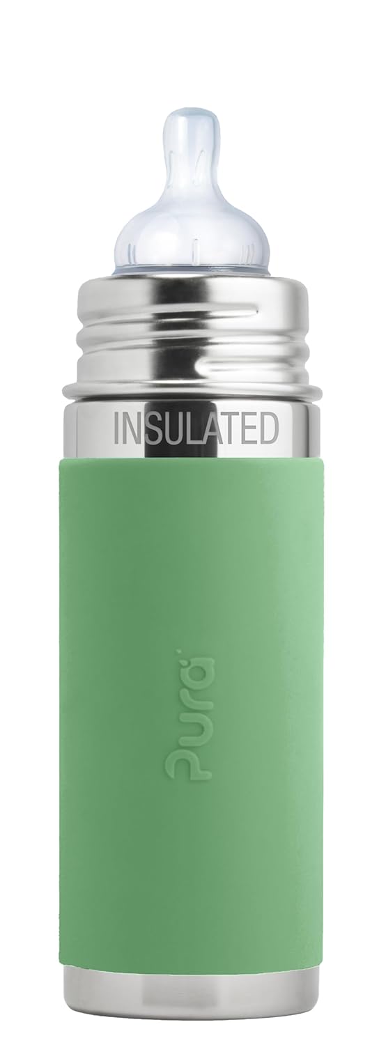 Pura Kiki 7oz Stainless Steel Infant Bottle for Eco-Friendly Feeding
