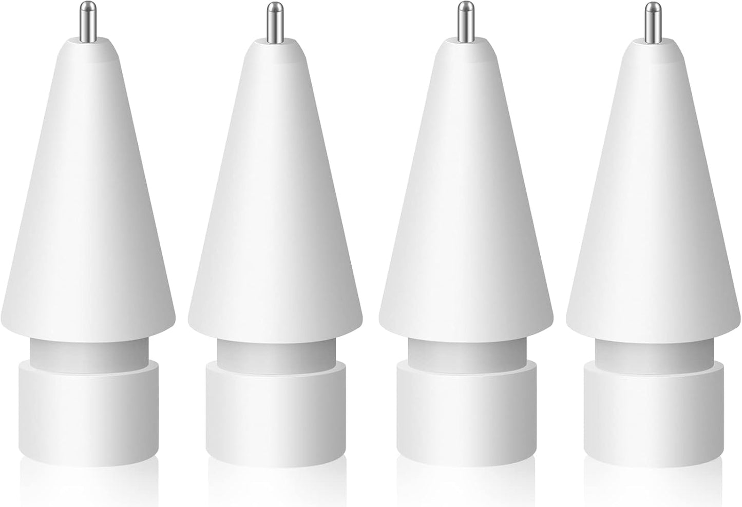 MEKO 4 Pack Fine Tips for Apple Pencil - Wear-Resisting