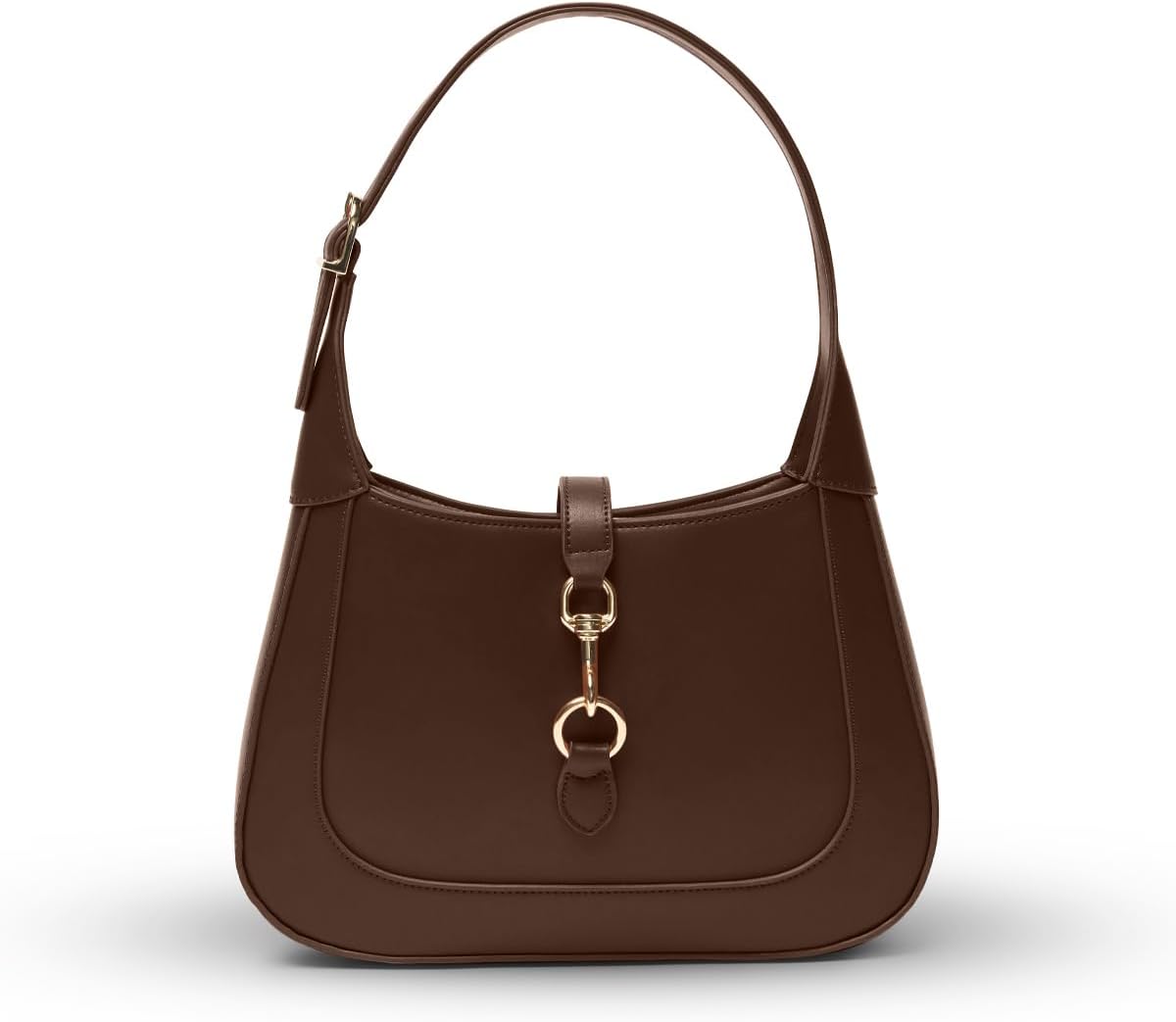 Stylish Shoulder Bag for Women - Small Vegan Leather Purse