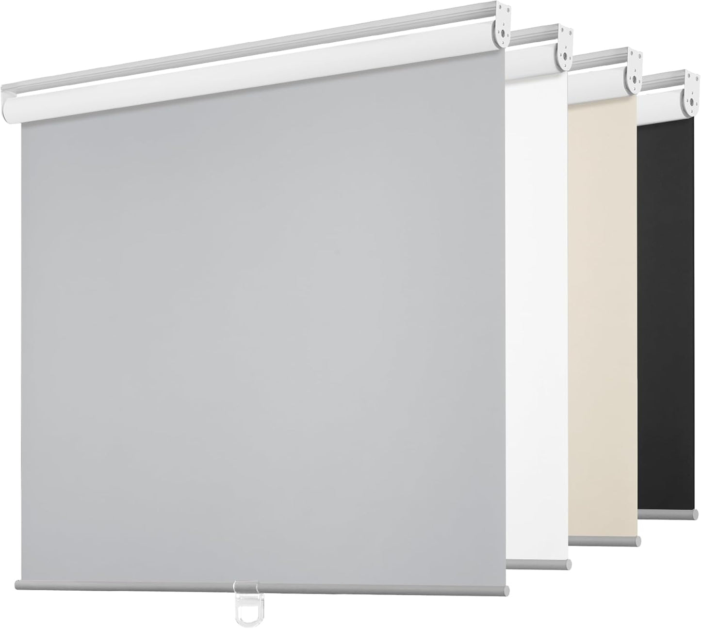 ChrisDowa Cordless Free-Stop Blackout Blinds for Windows