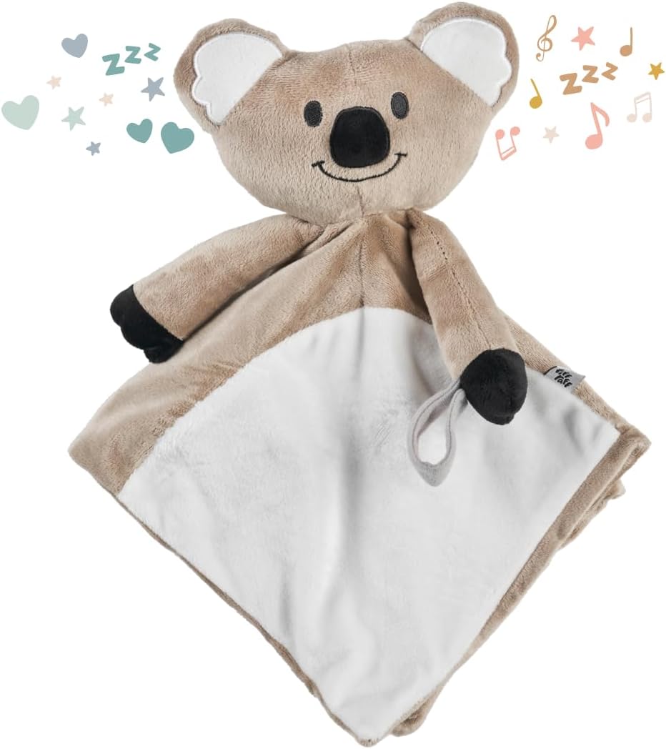 Riff Raff Baby Sleep Toy Soother - Musical Plush Koala Comfort