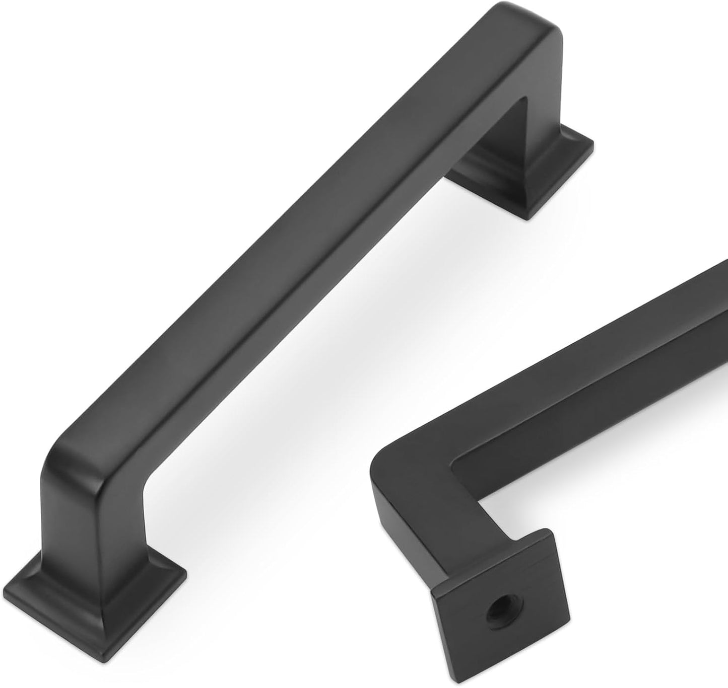 COTYKILEY 10 Pack Matte Black Kitchen Cabinet Handles for Style