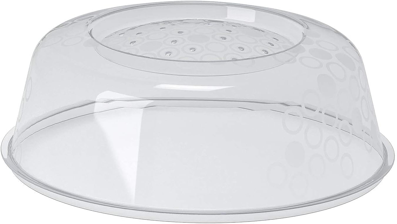 Ikea Microwave Splatter Cover | Steam Release Holes | Heat Resistant Up to 100C