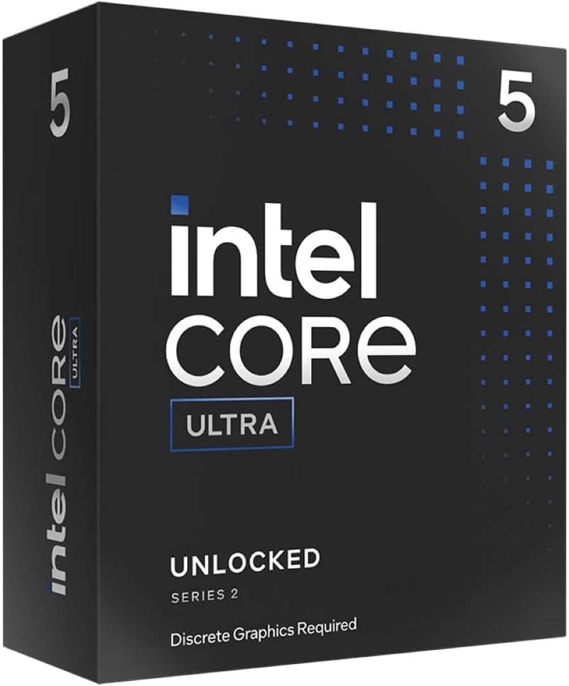 Intel Core Ultra 5 Desktop Processor 245KF with 14 Cores