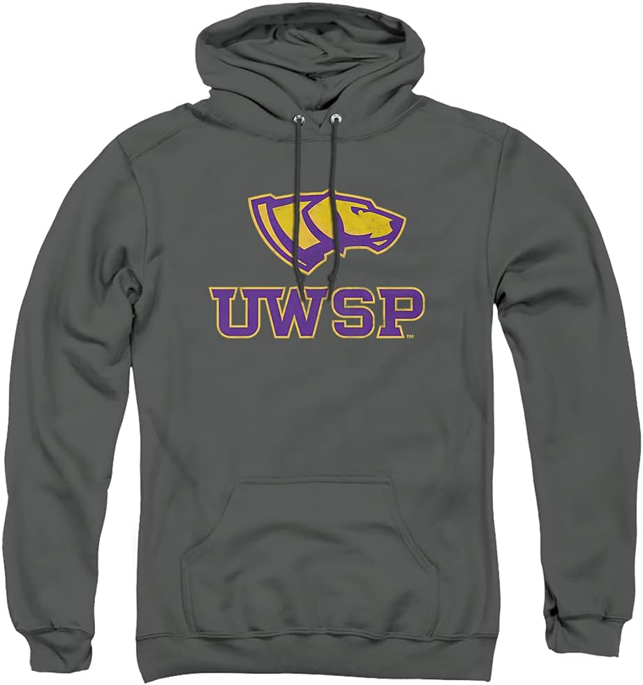 Official Collegiate Distressed Logo Adult Pullover Hoodie
