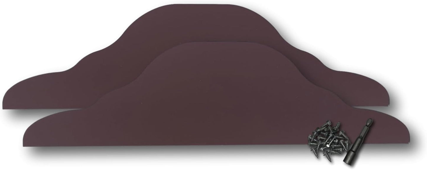 Eagle 1 Rain Gutter Valley Splash Guards for Home Protection