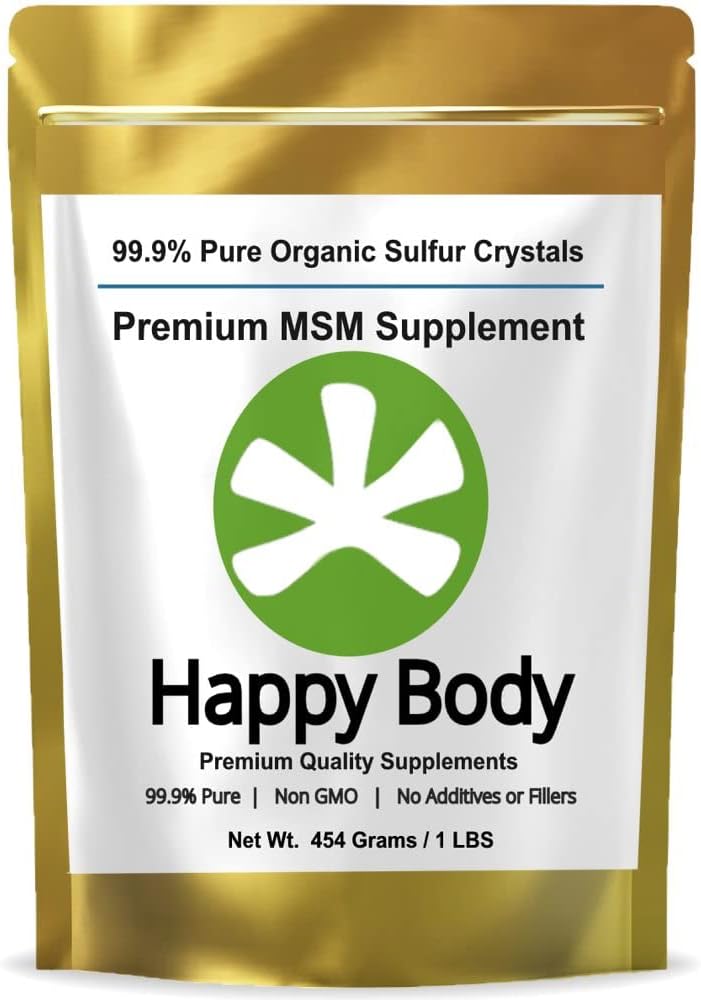 Organic Sulfur Crystals - 99% Pure MSM for Optimal Health