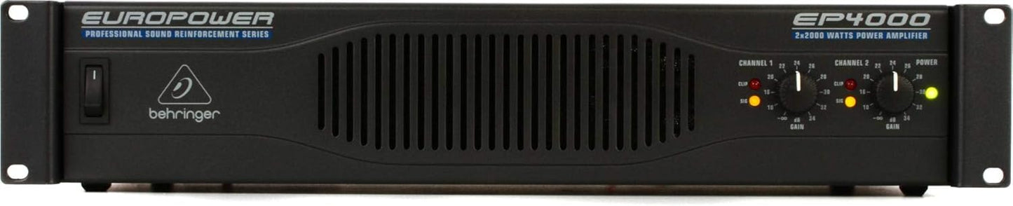 Behringer Europower EP4000: Powerful 4,000-Watt Amplifier