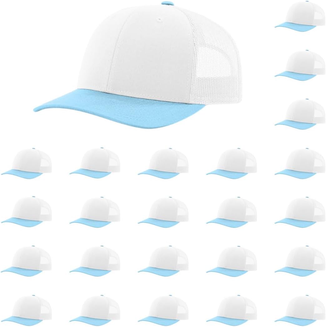 Richardson 112 Classic Six-Panel Adjustable Snapback Trucker Cap