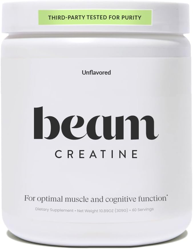 Beam Creatine Powder for Muscle Strength and Workout Recovery