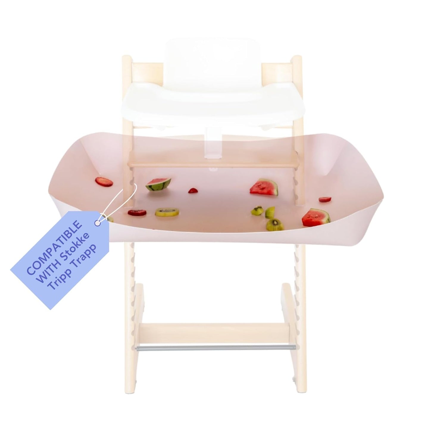 Food Catcher for Stokke Tripp Trapp High Chair - Premium Linen