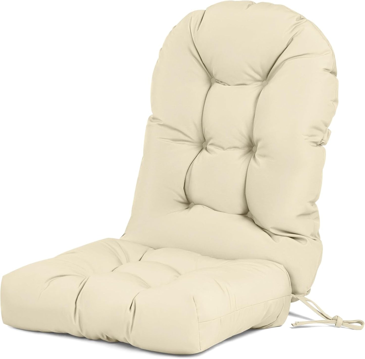 Adirondack Chair Cushion Waterproof Tufted for Outdoor Comfort