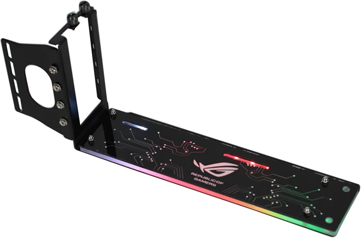 Vertical GPU Mount Kickstand for Graphics Cards with LED Sync