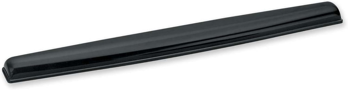 Ergonomic Bliss: Fellowes Crystal Black Wrist Rest