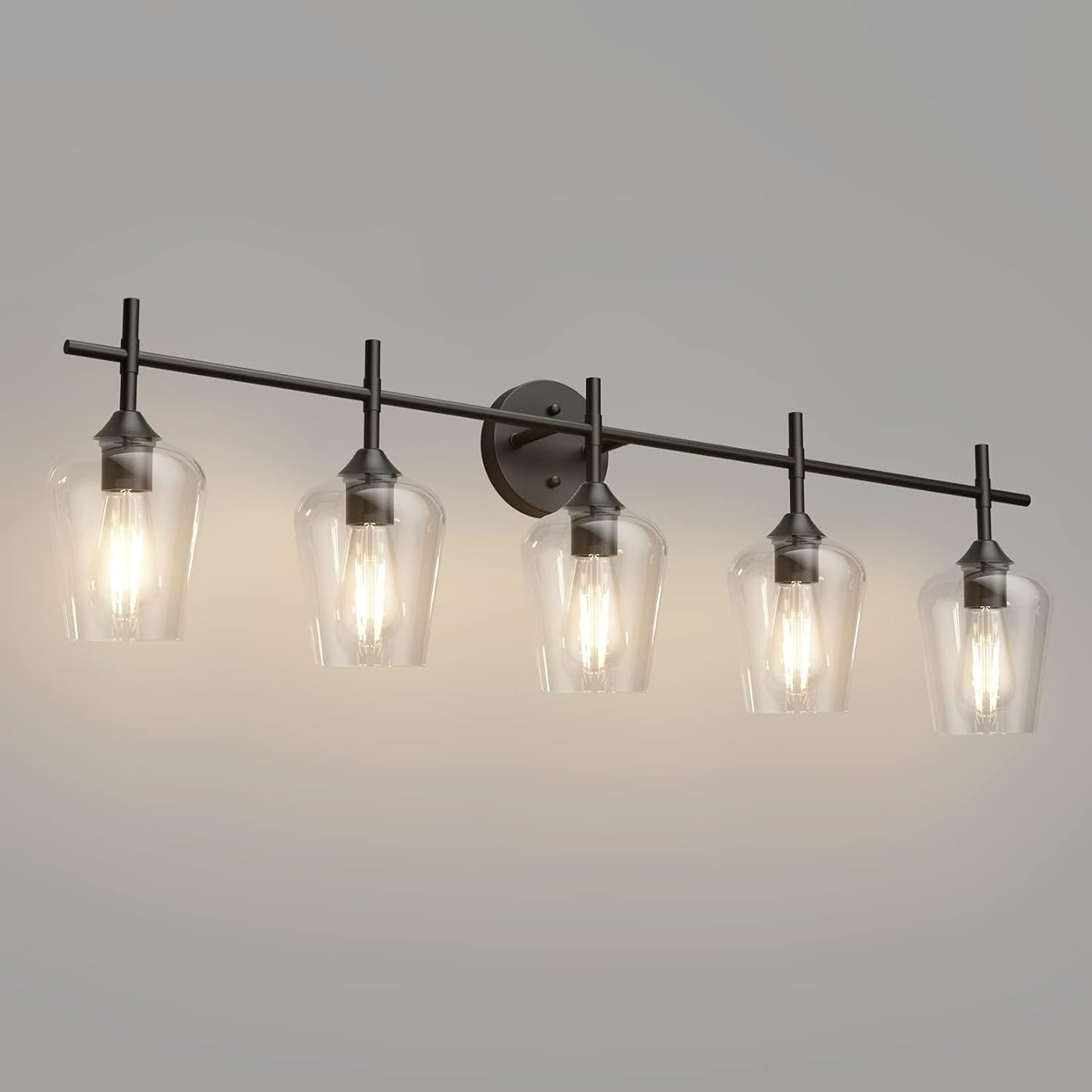 Ralbay Vintage Black Bathroom Vanity Light for Elegant Spaces