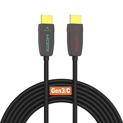 RUIPRO 8K HDMI Fiber Optic Cable for High-Performance Gaming