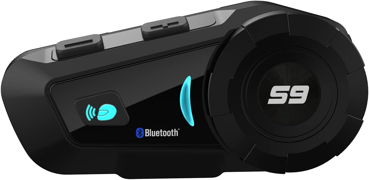 S-9 Motorcycle Helmet Bluetooth Intercom for 6 Riders