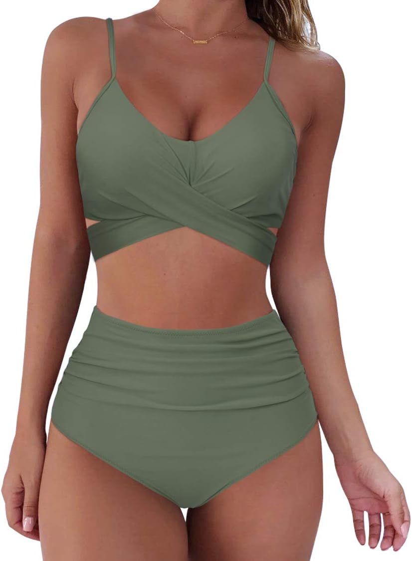 SUUKSESS Women Wrap Bikini Set for Stylish Beach Days