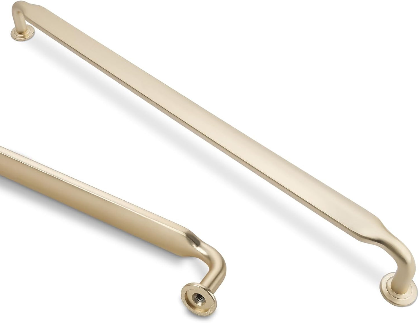 10 Inch Cabinet Pulls in Brushed Brass for Stylish Kitchens