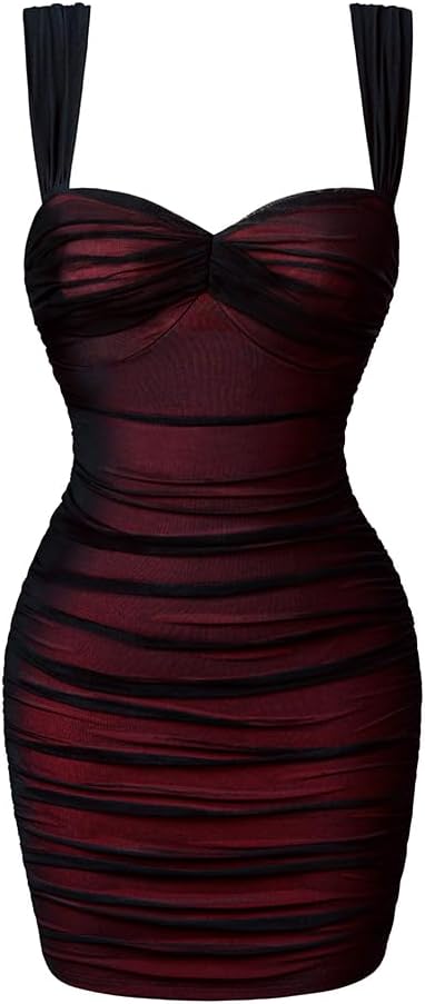 LAGSHIAN Women's Summer Sexy Bodycon Mini Party Dress Review
